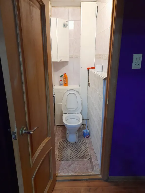 Квартира двухкомнатная на улице Коммунальной, 55 м², Псков — ванная комната