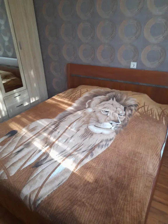 Квартира двухкомнатная на улице Коммунальной, 55 м², Псков — спальня, фото 2