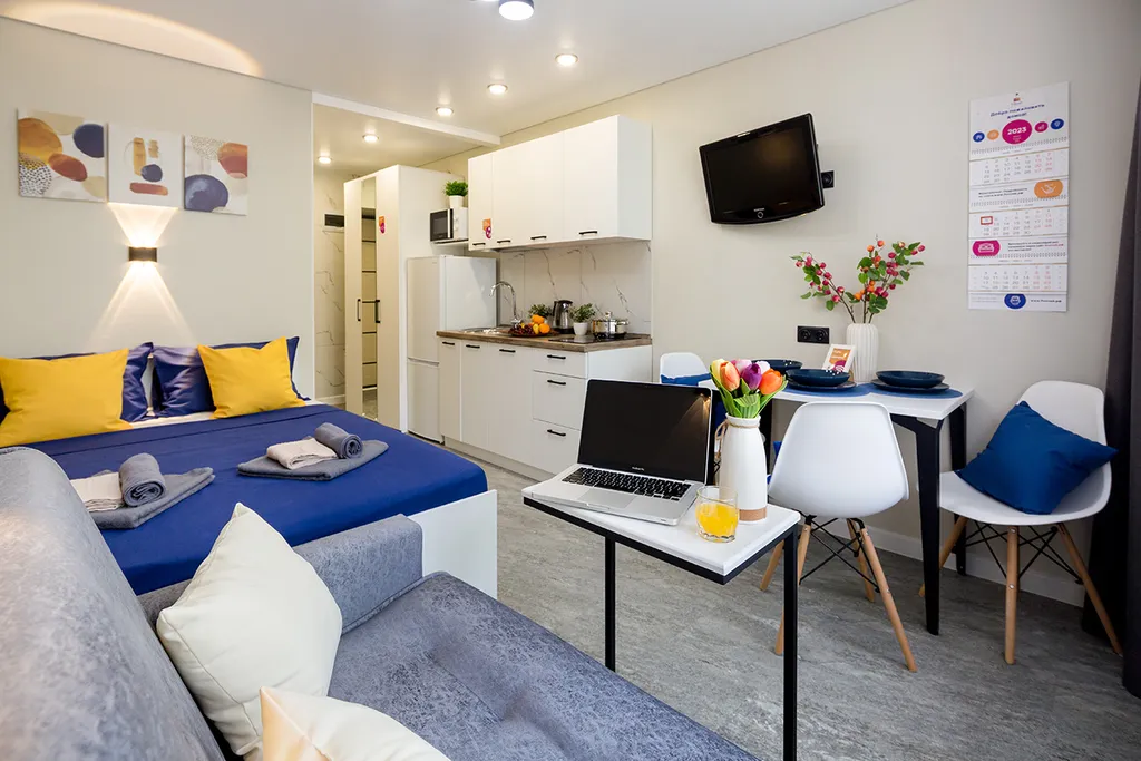 Апартаменты однокомнатные в Октябрьском, 20 м², Иркутск — фото 3