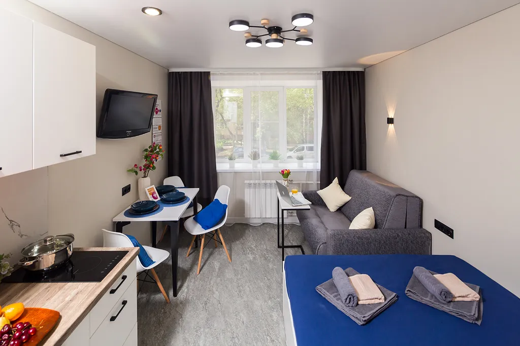 Апартаменты однокомнатные в Октябрьском, 20 м², Иркутск — фото 4