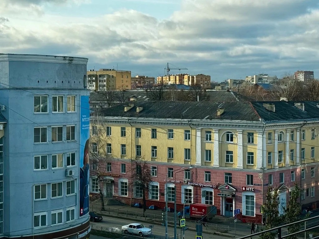 Квартира однокомнатная на проспекте Ленинском, 30 м², Йошкар-Ола — вид из окна, фото 3