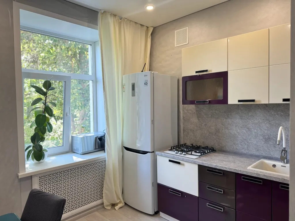 Квартира однокомнатная на проспекте Ленинском, 30 м², Йошкар-Ола — кухня, фото 4