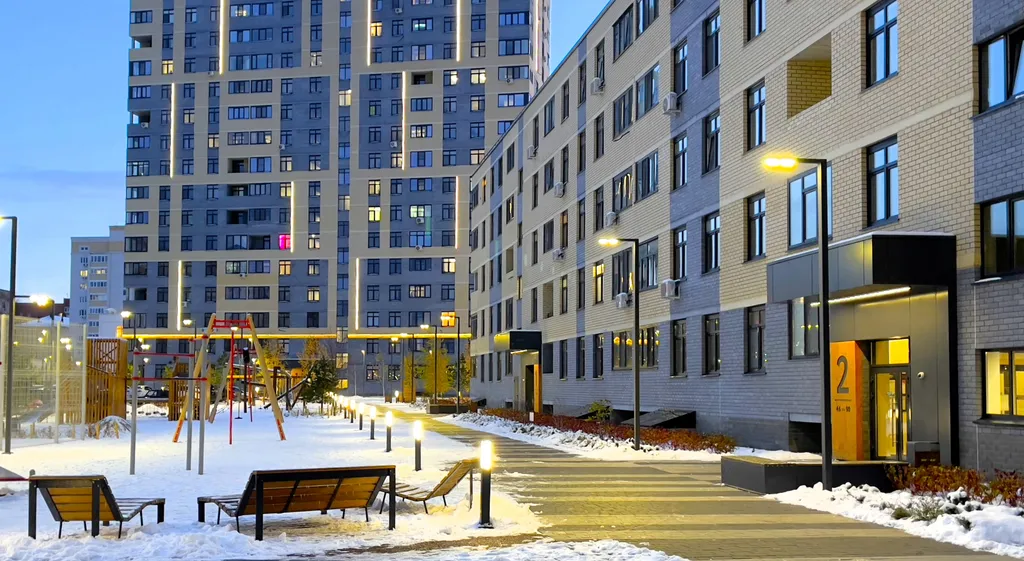 Квартира однокомнатная на улице Пархоменко, 28 м², Тюмень — фото 17