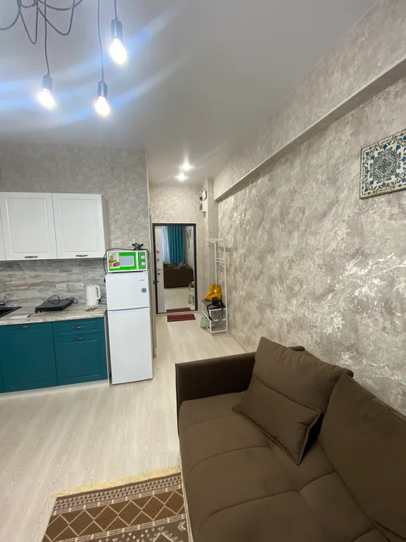 Студия однокомнатная в Ленинском, 20 м², Владивосток — кухня