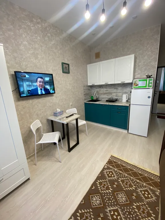 Студия однокомнатная в Ленинском, 20 м², Владивосток — кухня, фото 3