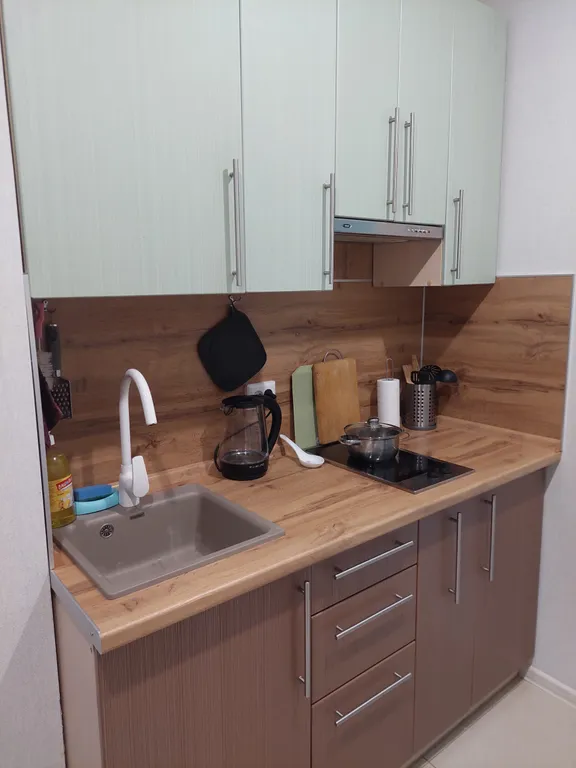 Студия однокомнатная на улице Жданова, 20 м², Ростов-на-Дону — кухня, фото 3