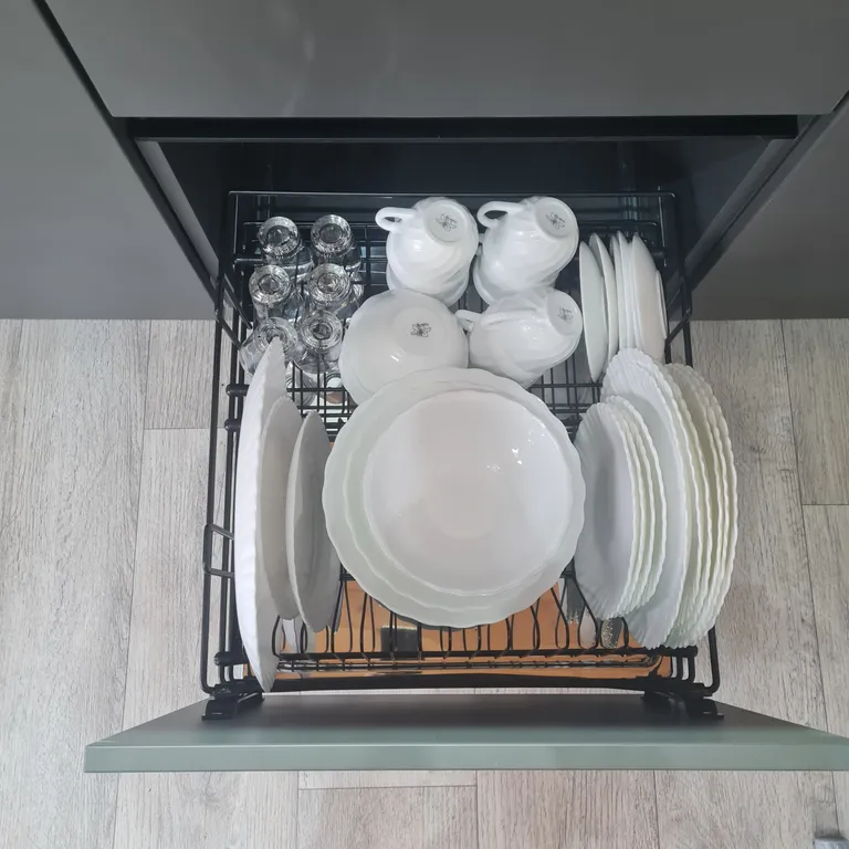 Дом 7-местный на улице Славянской, 70 м², Шерегеш — кухня, фото 8