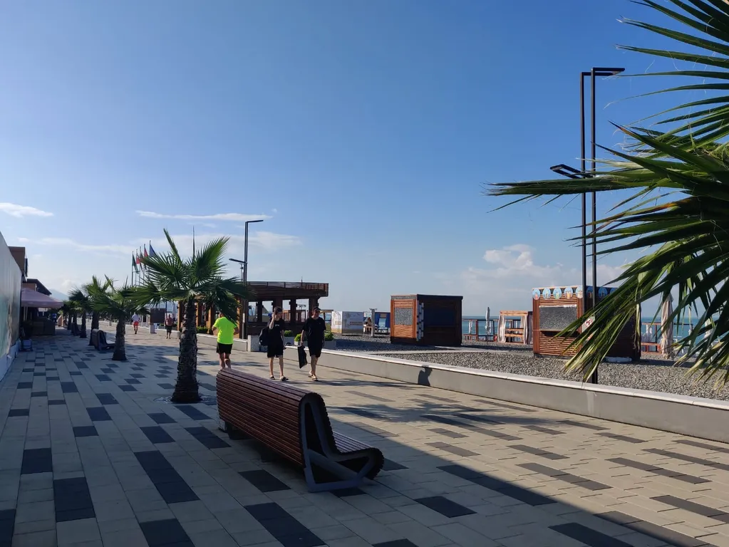 Квартира однокомнатная на улице Старошоссейной, 42 м², Дагомыс — фото 16