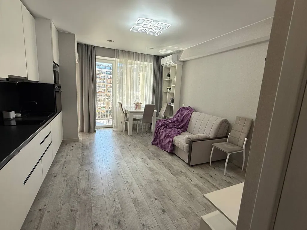 Квартира однокомнатная на улице Старошоссейной, 42 м², Дагомыс — фото 8