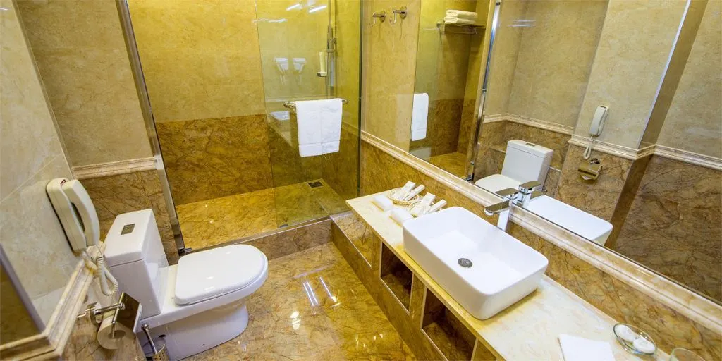 Двухместный номер с 1 кроватью или 2 отельными кроватями полулюкс — Reston Hotel & Spa — фото 5