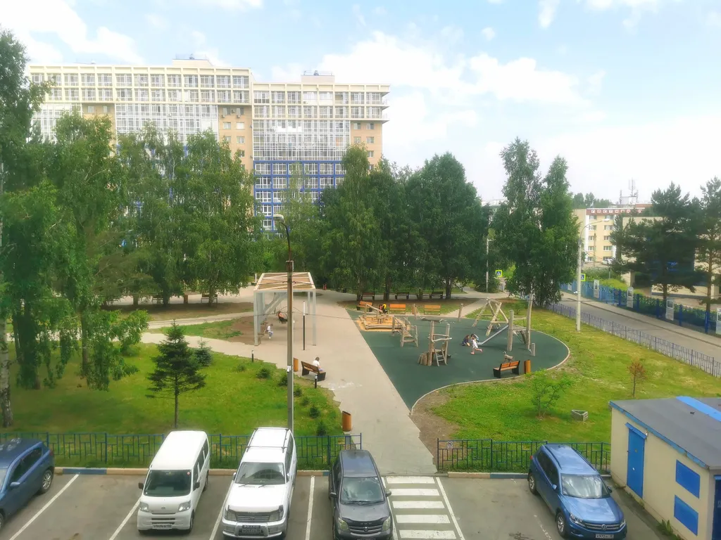 Студия однокомнатная в Свердловском, 40 м², Иркутск — вид из окна, фото 2