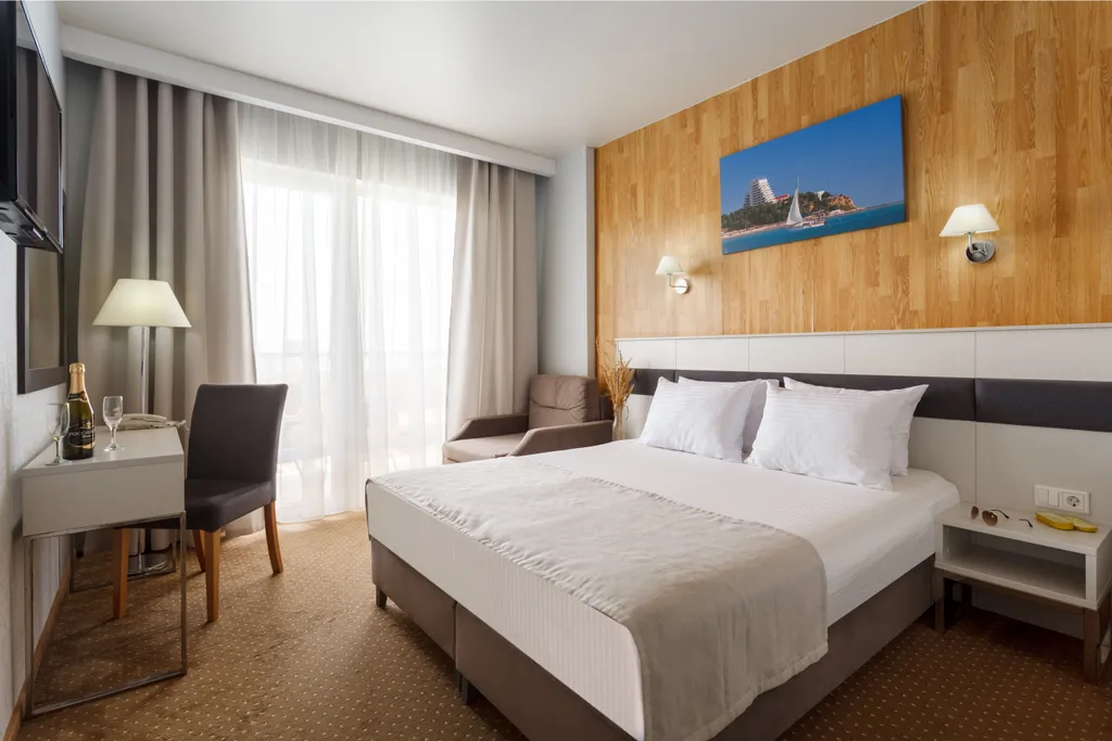 Двухместный номер с 2 отдельными кроватями стандарт — Sunmarinn Resort Hotel, фото 1 из 5