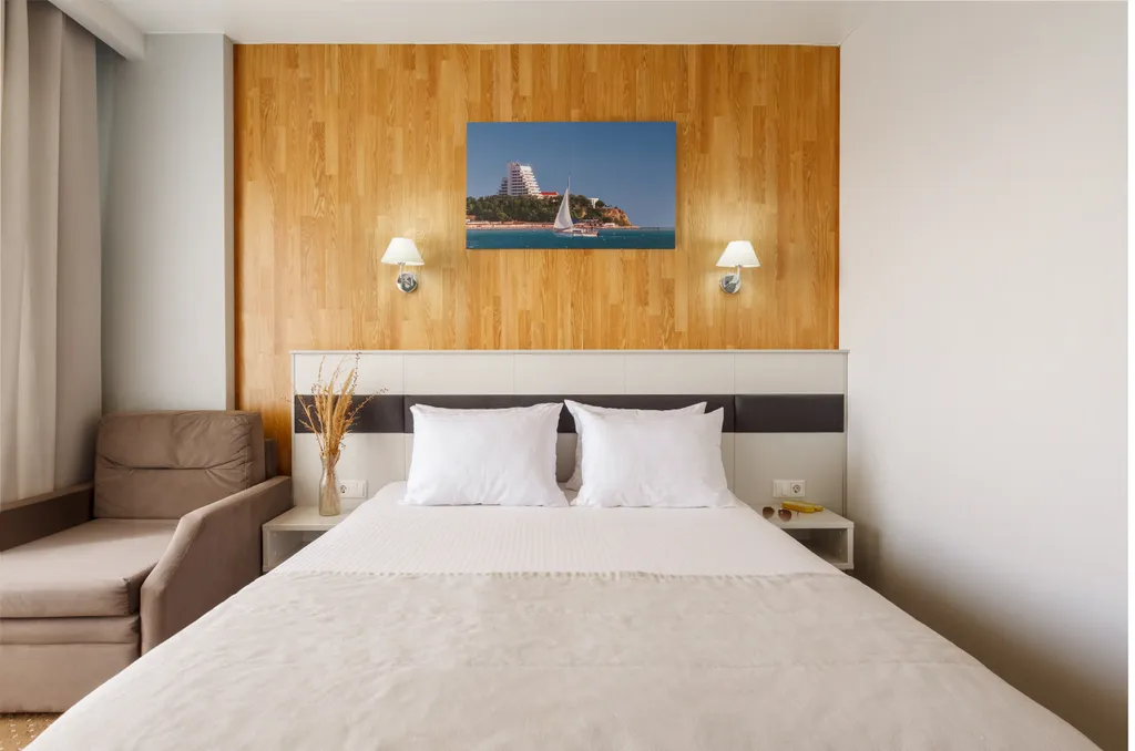 Двухместный номер с 2 отдельными кроватями стандарт — Sunmarinn Resort Hotel, фото 2 из 5