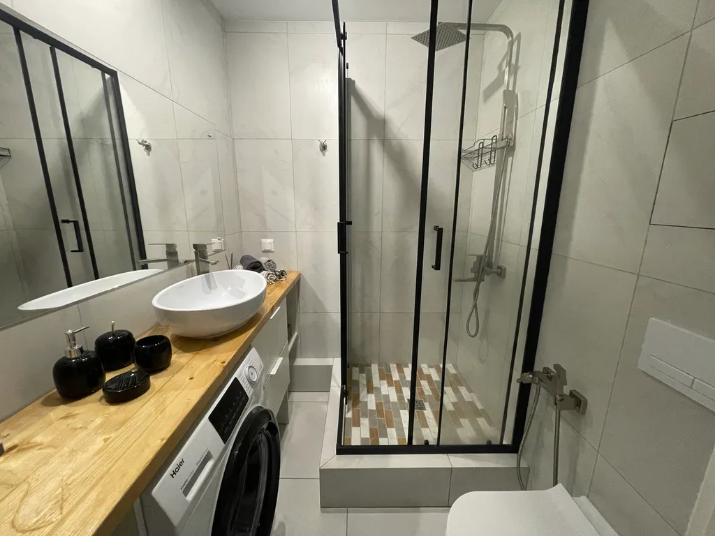 Квартира однокомнатная у Кремлёвской, в Вахитовском, 31 м², Казань — ванная комната, фото 2