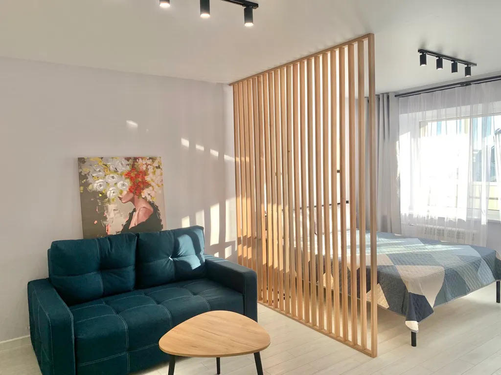 Квартира однокомнатная у Кремлёвской, в Вахитовском, 31 м², Казань — спальня, фото 3