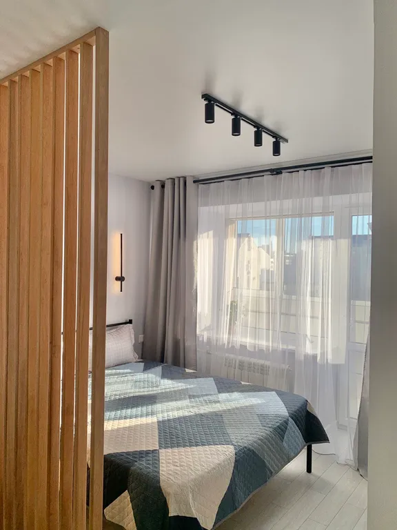 Квартира однокомнатная у Кремлёвской, в Вахитовском, 31 м², Казань — спальня, фото 5