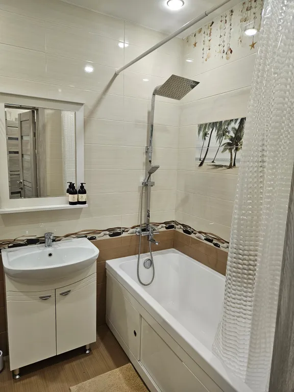 Квартира однокомнатная на шоссе Северном, 40 м², Раменское — ванная комната, фото 4