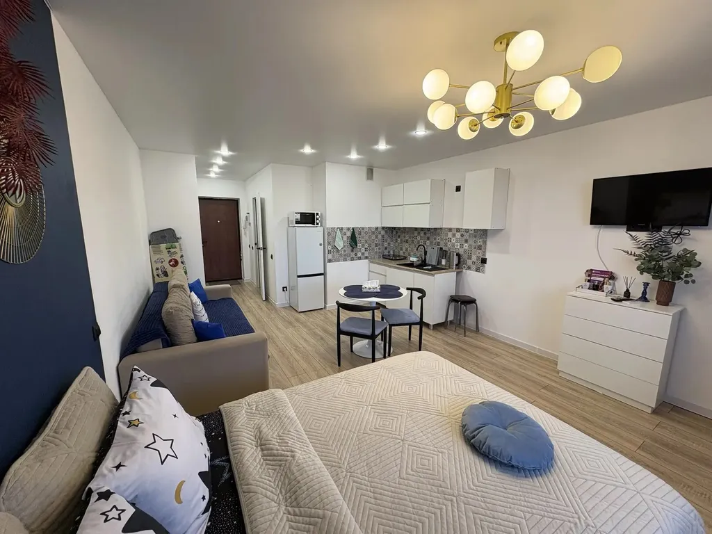 Студия однокомнатная на километре 18-й, 33 м², Самара — фото 2