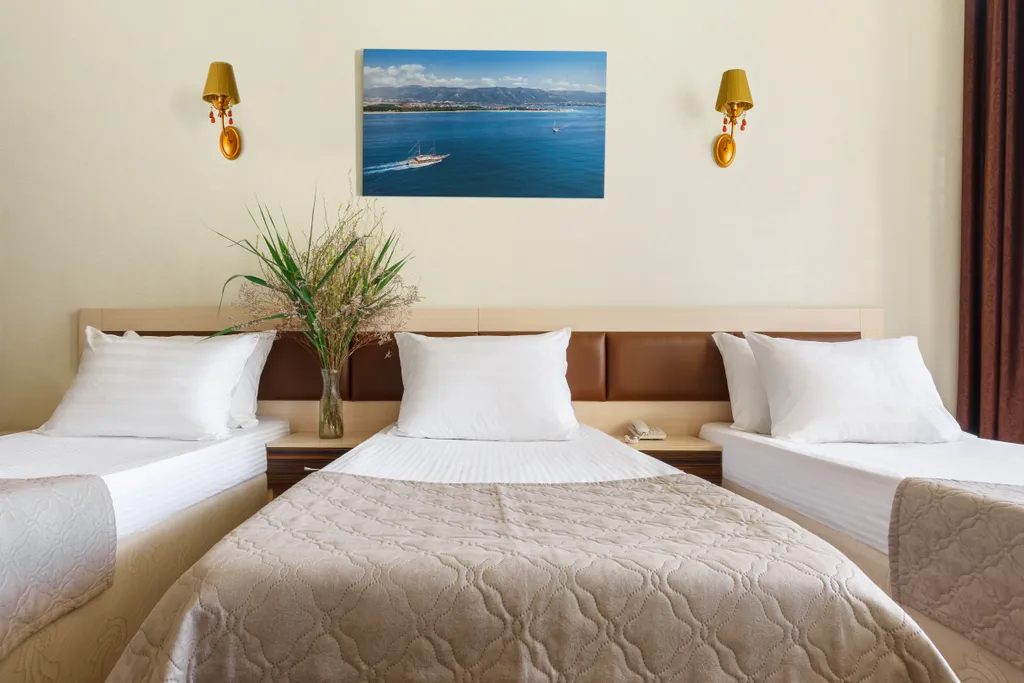 Трёхместный номер стандарт — Sunmarinn Resort Hotel, фото 1 из 5