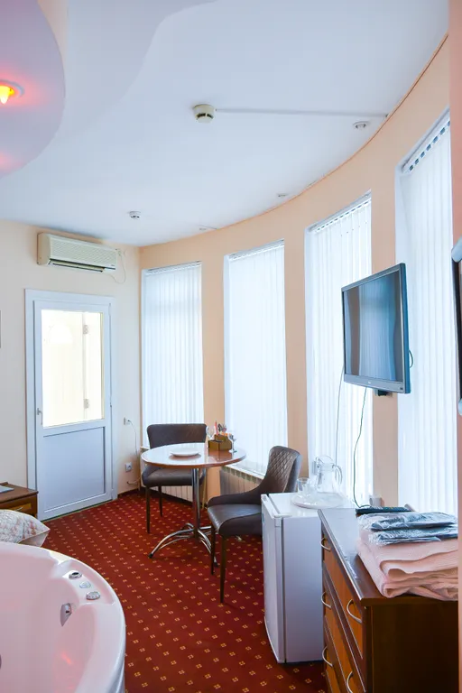 Двухместный номер с 1 кроватью джакузи с балконом