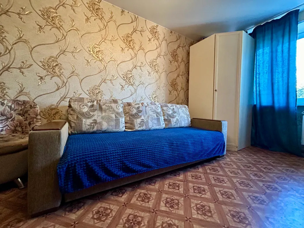 Квартира однокомнатная в Красноармейском, 36 м², Волгоград — спальня, фото 2