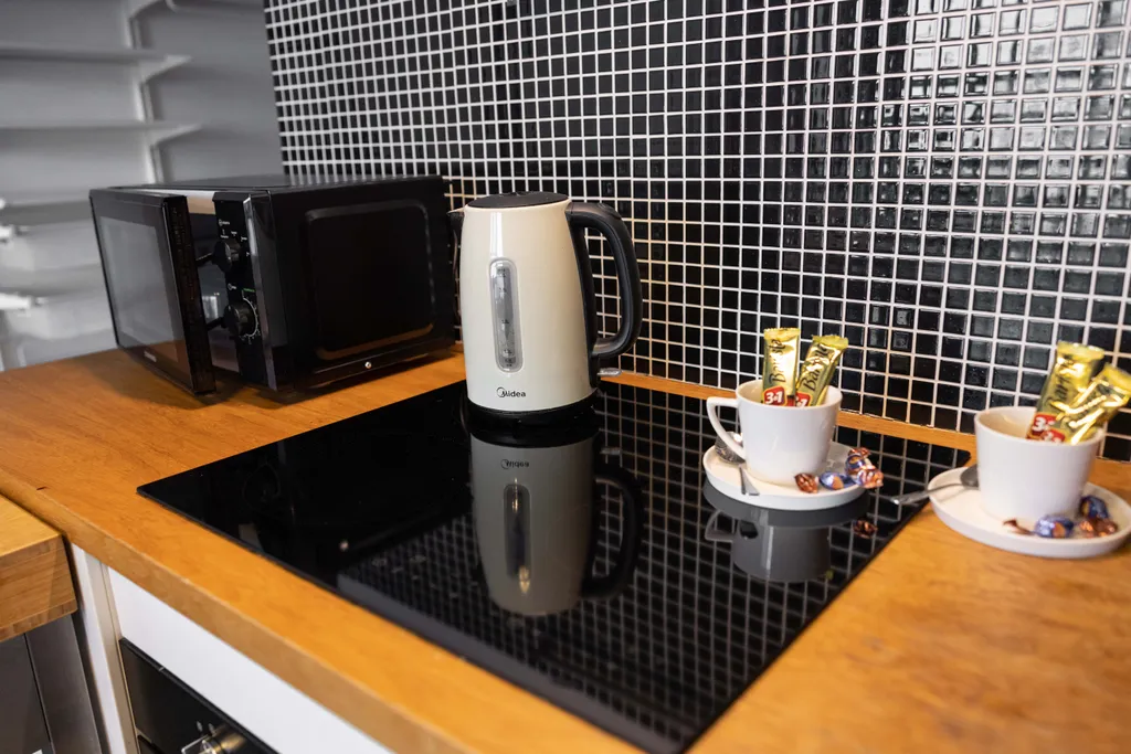 Апартаменты однокомнатные у ЦСКА, в Хорошевском, 40 м², Москва — кухня, фото 7