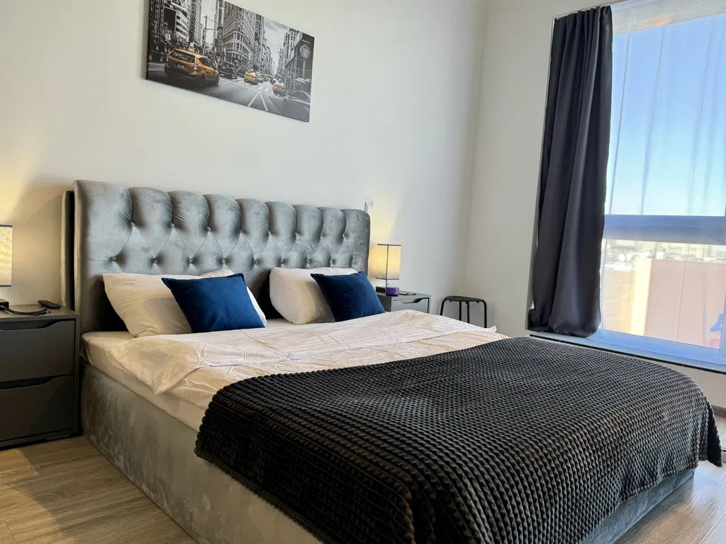 Апартаменты однокомнатные у ЦСКА, в Хорошевском, 40 м², Москва — спальня, фото 2