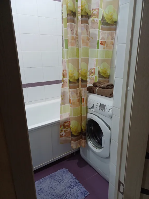 Квартира двухкомнатная в Краснооктябрьском, 40 м², Волгоград — ванная комната