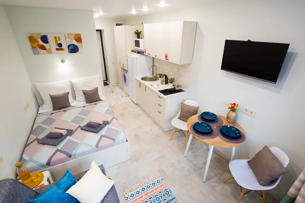 Студия однокомнатная в Октябрьском, 20 м², Иркутск — фото 4