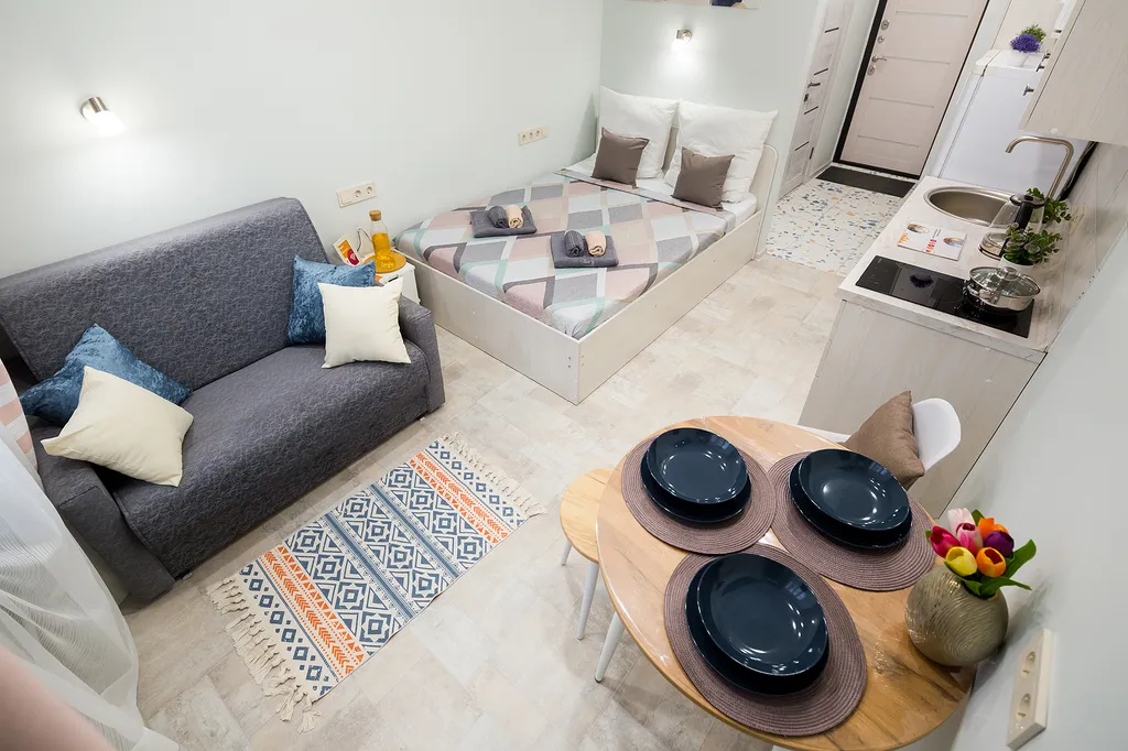 Студия однокомнатная в Октябрьском, 20 м², Иркутск — фото 5