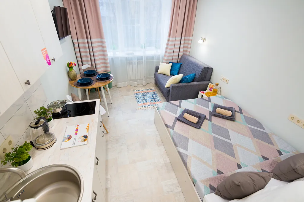 Студия однокомнатная в Октябрьском, 20 м², Иркутск — фото 7