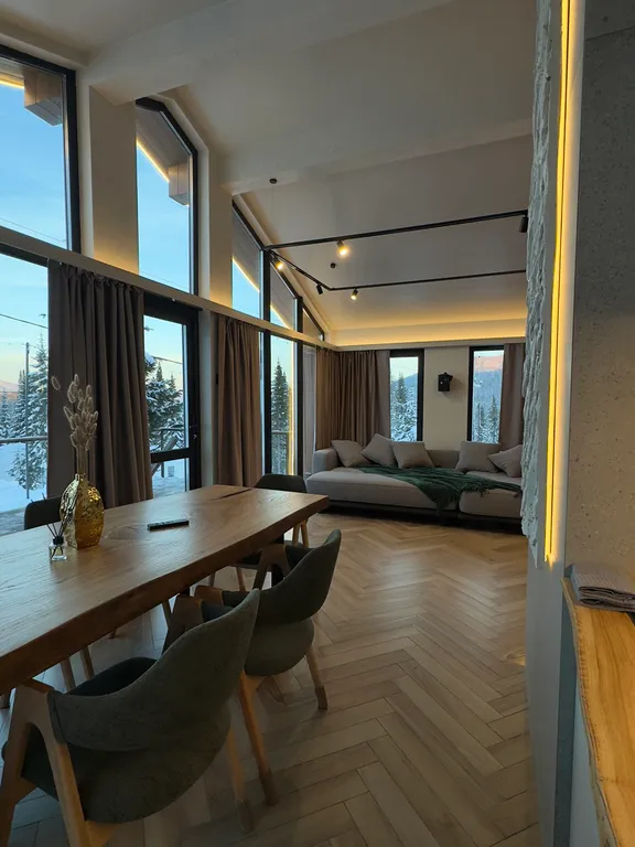 Дом 6-местный на улице Славянской, 66 м², Шерегеш — спальня, фото 4
