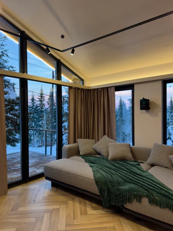 Дом 6-местный на улице Славянской, 66 м², Шерегеш — спальня, фото 5