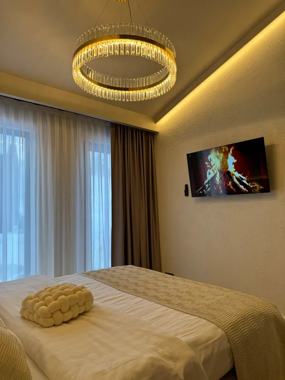 Дом 6-местный на улице Славянской, 66 м², Шерегеш — спальня, фото 12