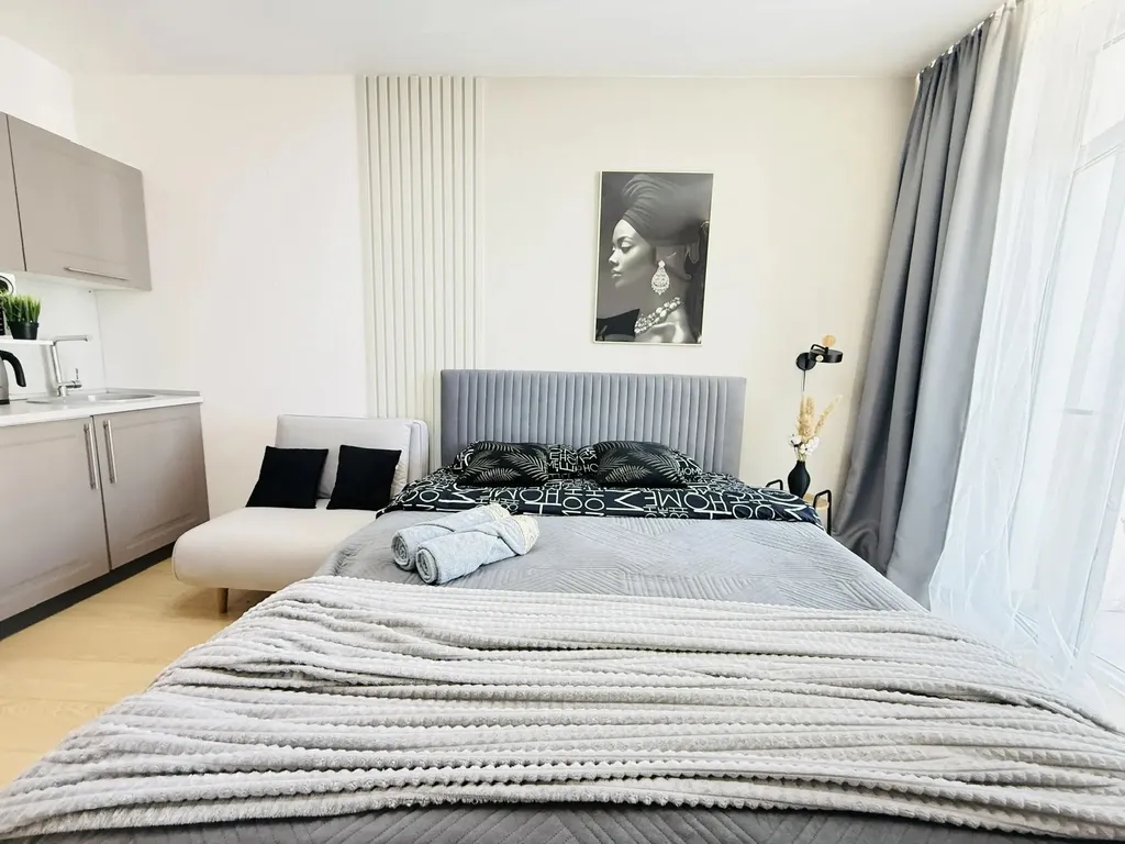 Студия однокомнатная у Горьковской, в Кузнечихе, 40 м², Нижний Новгород — фото 24