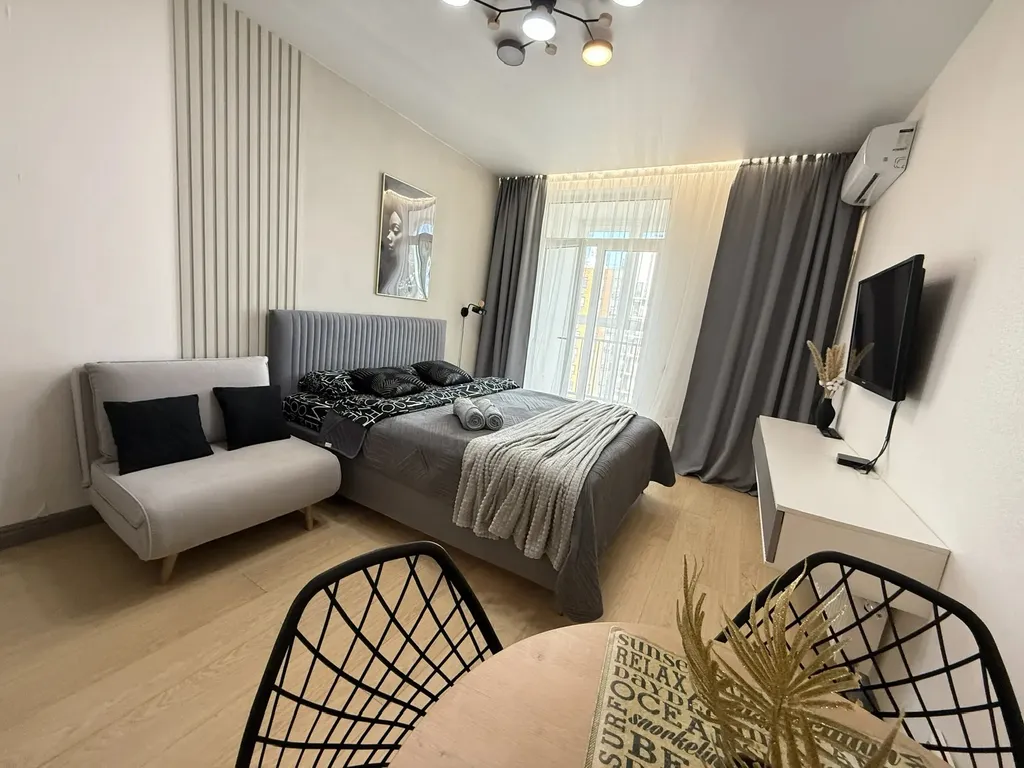 Студия однокомнатная у Горьковской, в Кузнечихе, 40 м², Нижний Новгород — фото 28
