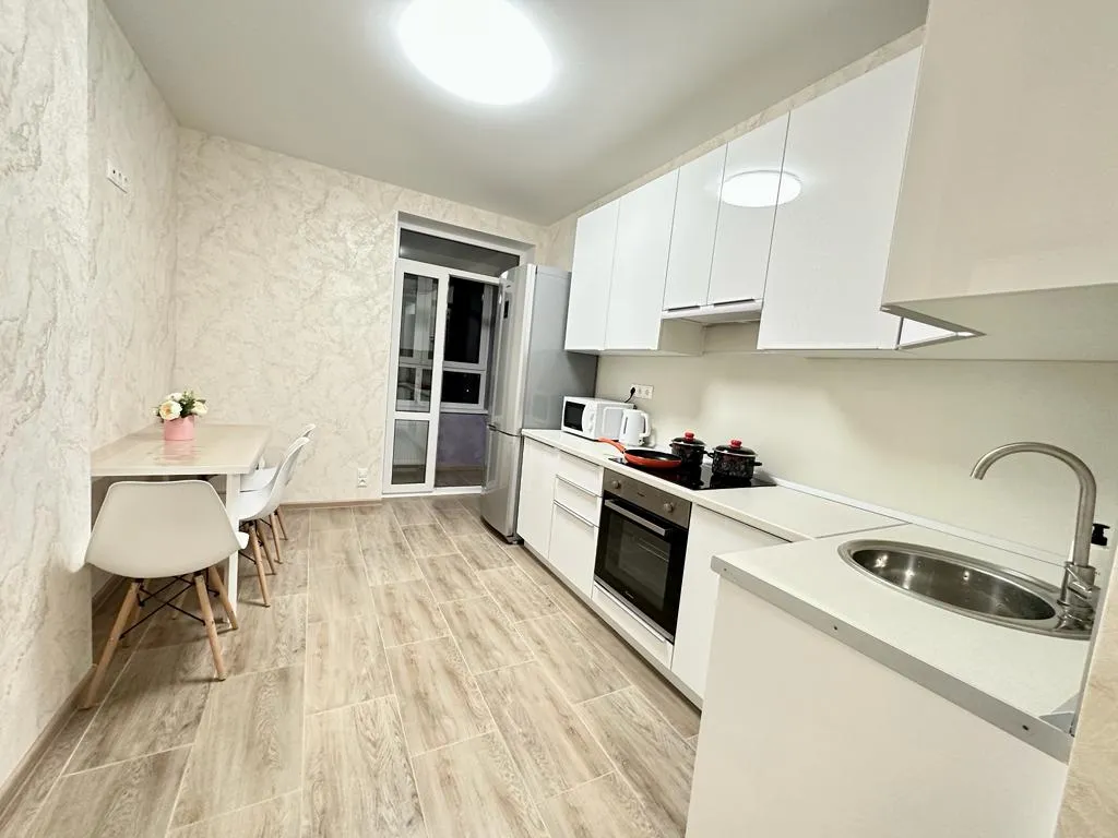 Квартира однокомнатная в Советском, 36 м², Нижний Новгород — кухня