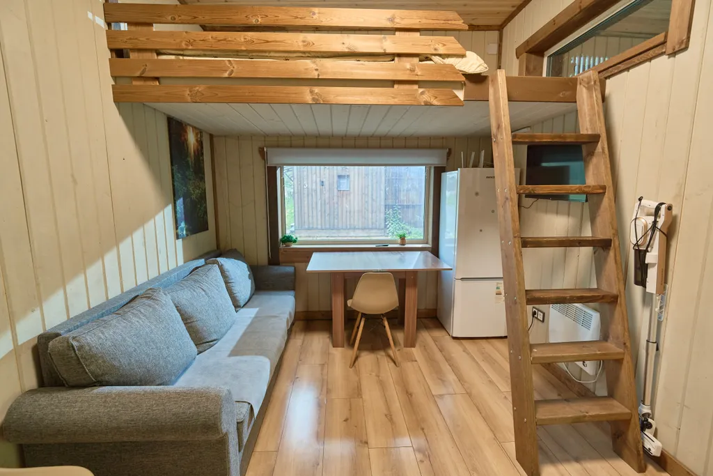 Апартаменты 6-местный в деревни Косалме, 46 м², Петрозаводск — спальня, фото 4