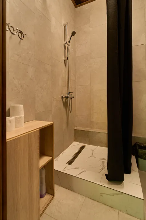 Апартаменты 6-местный в деревни Косалме, 46 м², Петрозаводск — ванная комната, фото 2