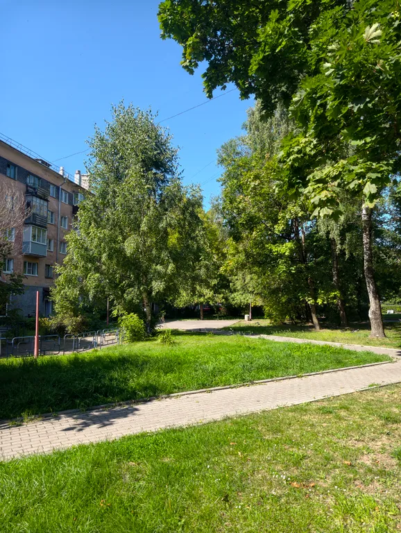 Квартира однокомнатная на проспекте Рижском, 31 м², Псков — двор, фото 2