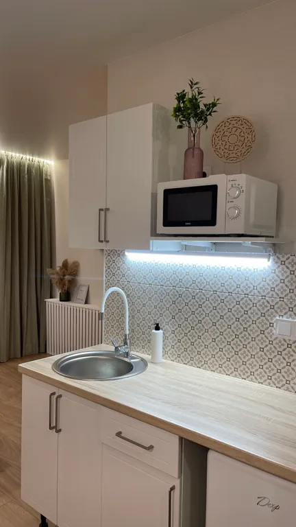 Студия однокомнатная на проспекте Солженицына, 25 м², Ростов-на-Дону — кухня, фото 2