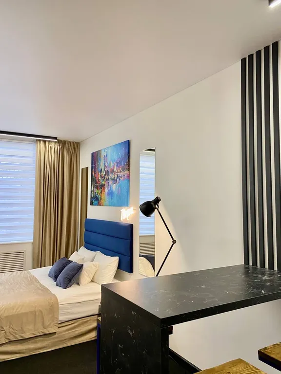 Апартаменты однокомнатные на улице Советской, 24 м², Ярославль — спальня, фото 4