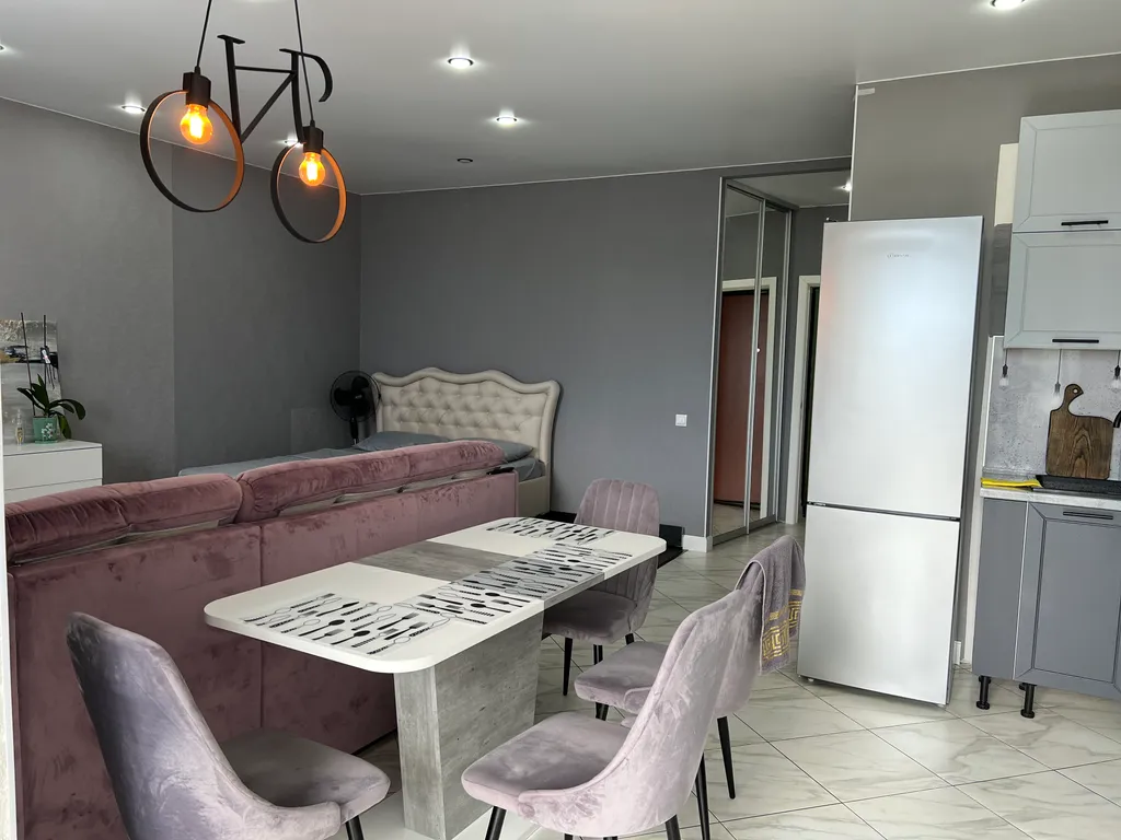 Квартира однокомнатная на улице Февральской, 41 м², Углич — кухня, фото 7
