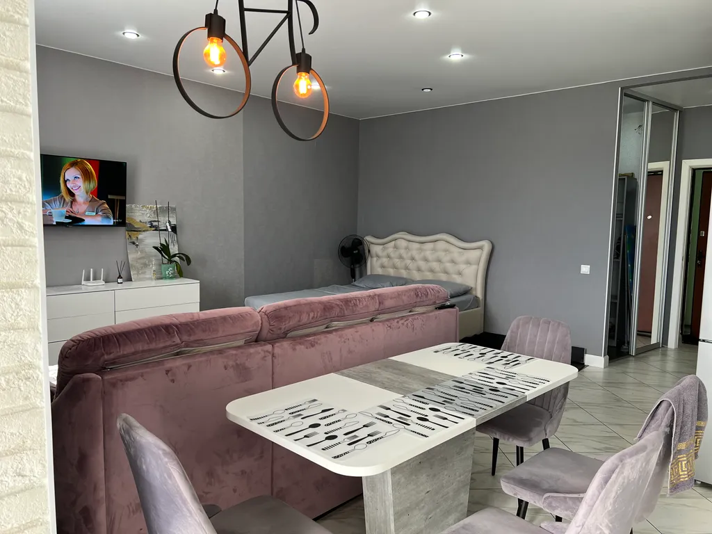 Квартира однокомнатная на улице Февральской, 41 м², Углич — кухня, фото 2