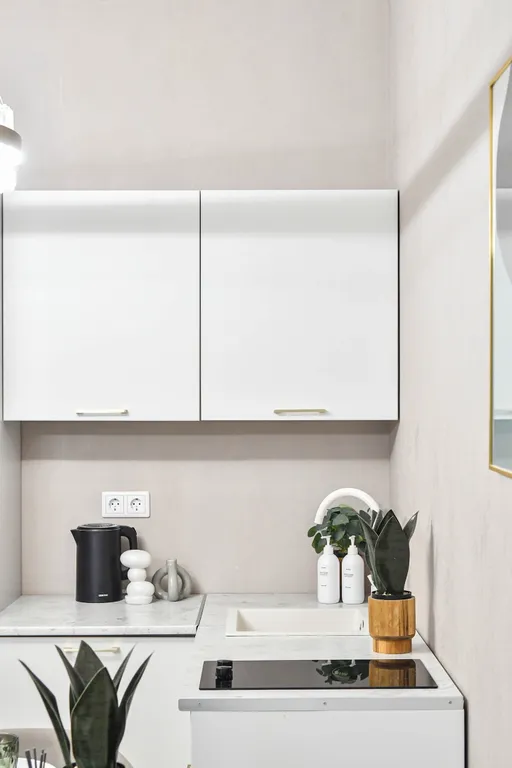 Студия однокомнатная в Советском, 30 м², Красноярск — кухня, фото 5