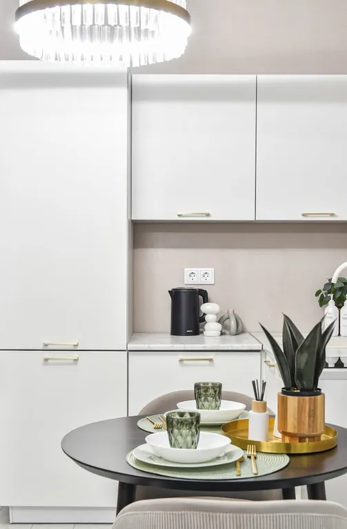 Студия однокомнатная в Советском, 30 м², Красноярск — кухня