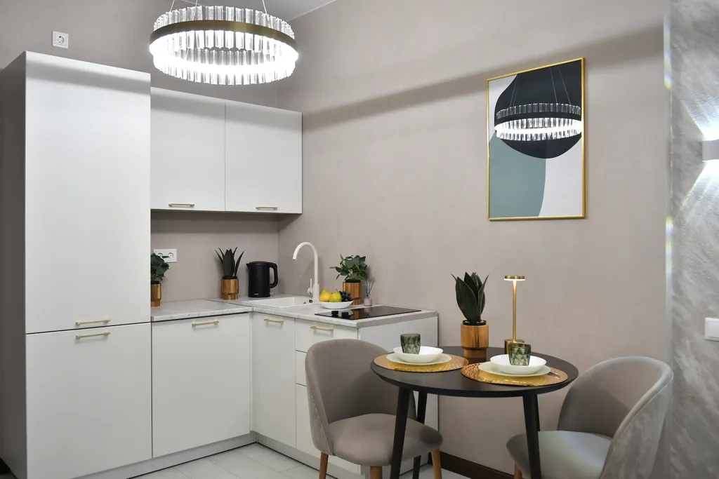 Студия однокомнатная в Советском, 30 м², Красноярск — кухня, фото 2