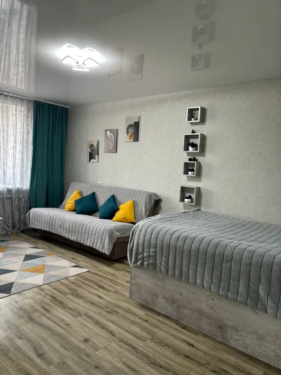 Квартира однокомнатная на улице Спартаковской, 33 м², Ростов Великий — спальня, фото 4