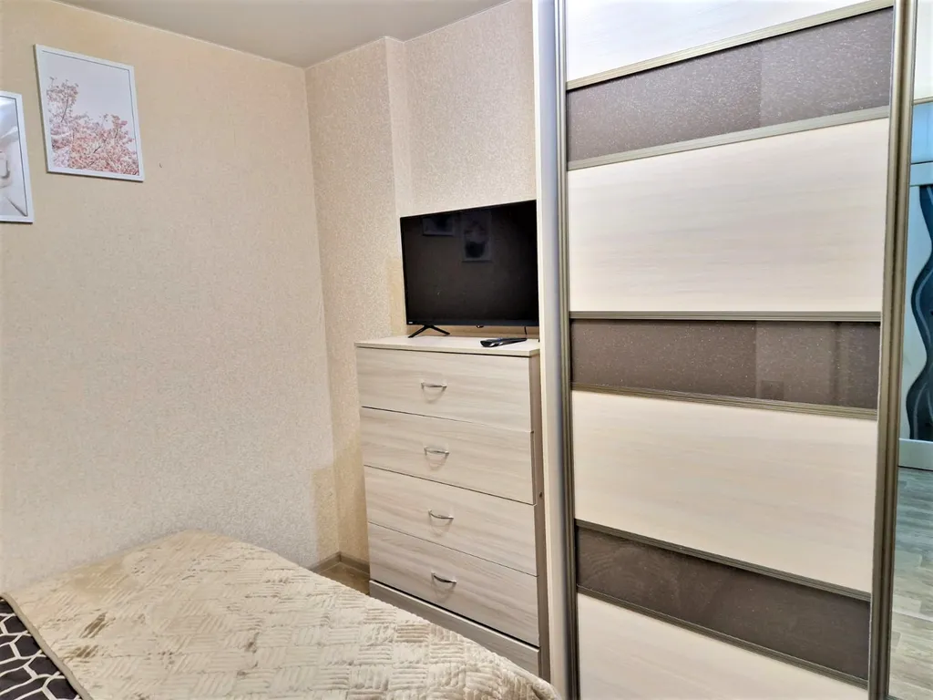 Квартира двухкомнатная в Советском, 45 м², Нижний Новгород — спальня, фото 7