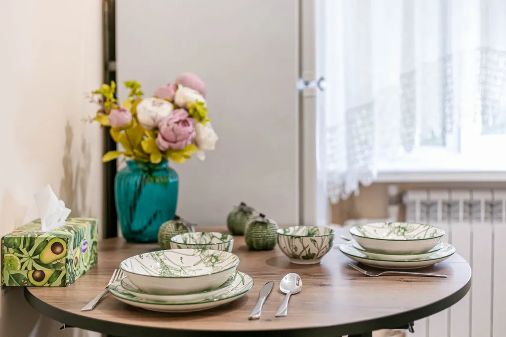 Квартира двухкомнатная на улице Широкой, 44 м², Кисловодск — кухня, фото 4